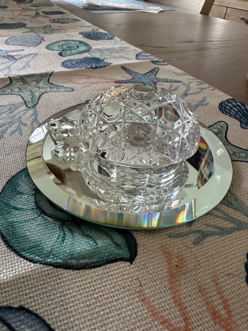 waterford turtle paperweight